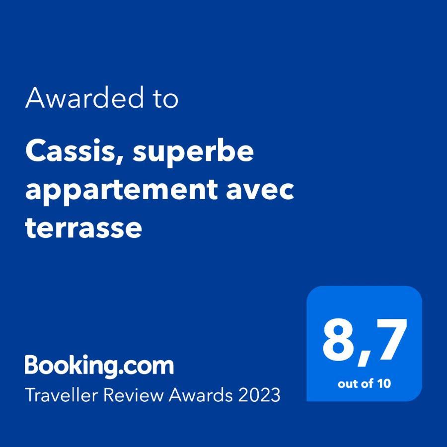 Cassis, Superbe Appartement Avec Terrasse Eksteriør billede